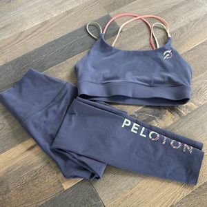 Peloton workout set.